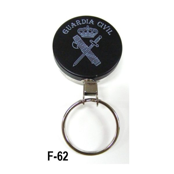 Llavero extensible Guardia Civil, para llave grilletes