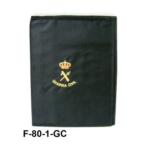 Carpeta portaboletines Guardia Civil bordada