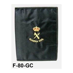 Carpeta nylon portaboletines bordada cuartilla sin pinza