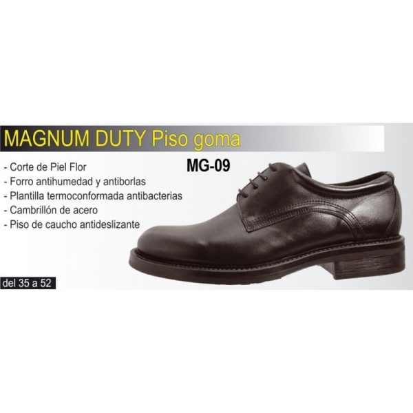 Zapato Magnum Duty piso goma