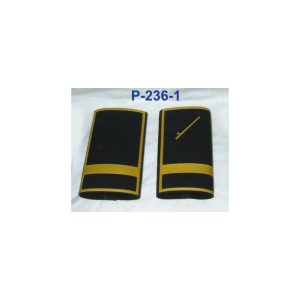 Hombreras PVC Oficial dorada