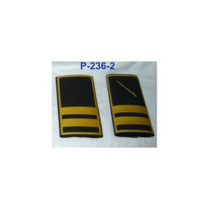 Hombreras PVC Subinspector dorada