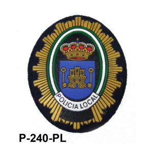 Escudo pecho P.V.C. Escudo heráldico ciudad (mínimo 25 unidades)