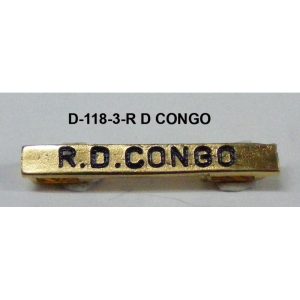 Barras R.D. CONGO