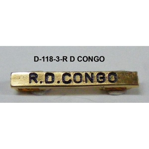 Barras R.D. CONGO