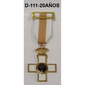 Medalla Cruz a la Constancia 20 AÑOS