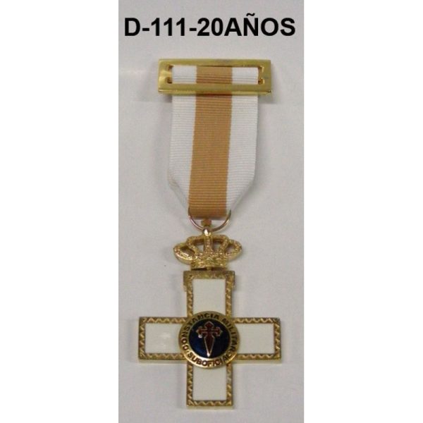 Medalla Cruz a la Constancia 20 AÑOS