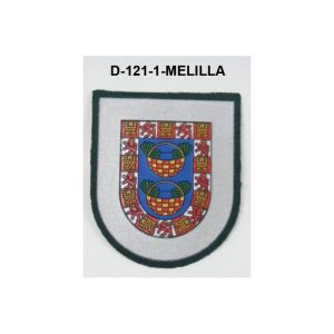 Distintivo de Destino Comunidades Autonomas MELILLA