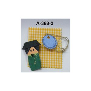 Muñeca imperdible decorada a mano MARIQUITATUROETE