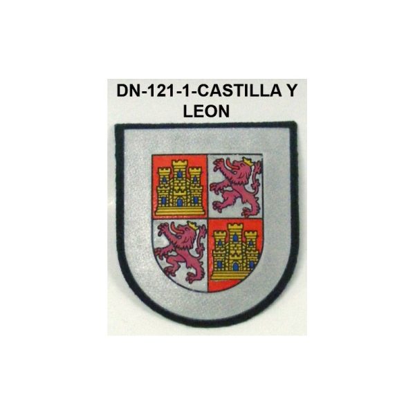 Distintivo Destino Comunidades Autonomas con velcro CASTILLA Y LEON