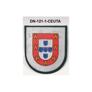 Distintivo Destino Comunidades Autonomas con velcro CEUTA