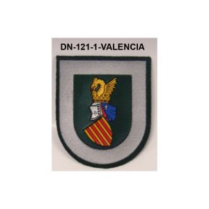 Distintivo Destino Comunidades Autonomas con velcro VALENCIA