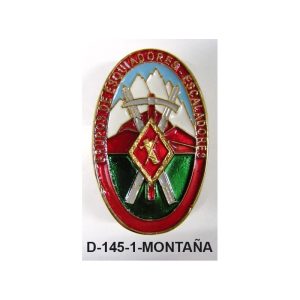 Distintivo pecho Montaña