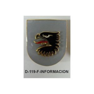 Distintivo en relieve Funcion INFORMACION