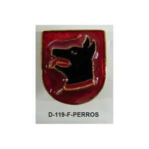 Distintivo en relieve Funcion PERROS