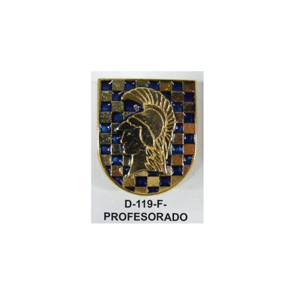 Distintivo en relieve Funcion PROFESORADO