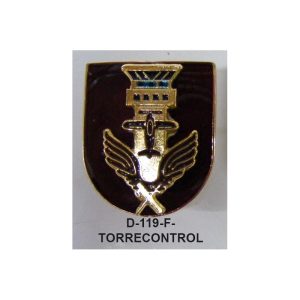Distintivo en relieve Funcion TORRE CONTROL