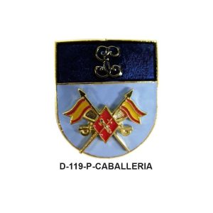 Distintivo en relieve Permanencia CABALLERIA-ESCUADRON