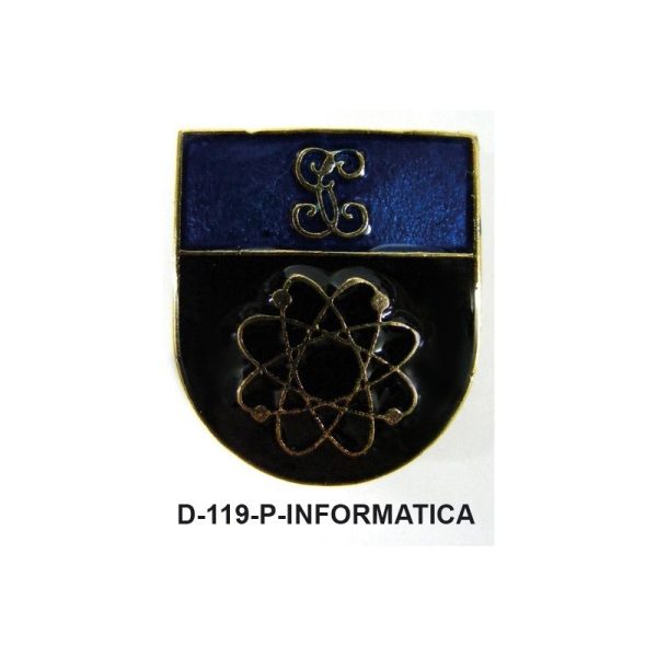 Distintivo en relieve Permanencia INFORMATICA