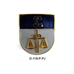 Distintivo en relieve Permanencia POLICIA JUDICIAL