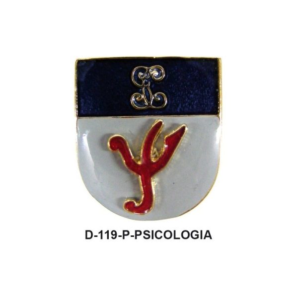 Distintivo en relieve Permanencia PSICOLOGIA