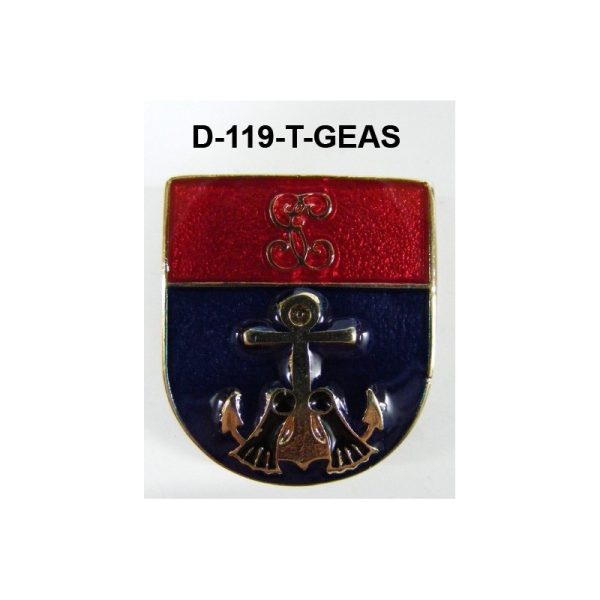 Distintivo en relieve Titulo GEAS