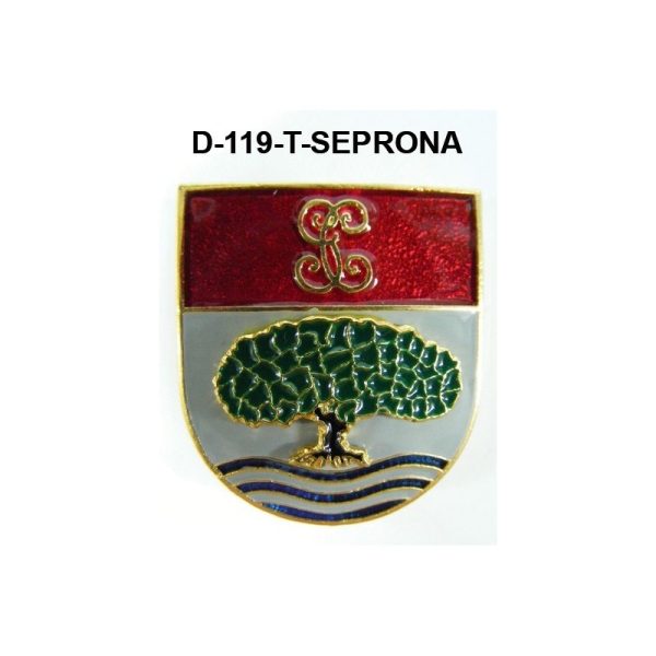 Distintivo en relieve Titulo SEPRONA