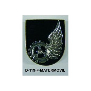 Distintivo en relieve Funcion MATERIAL MOVIL