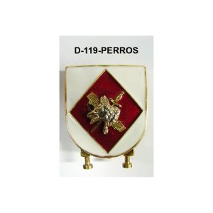 Distintivo Barras Titulo PERROS