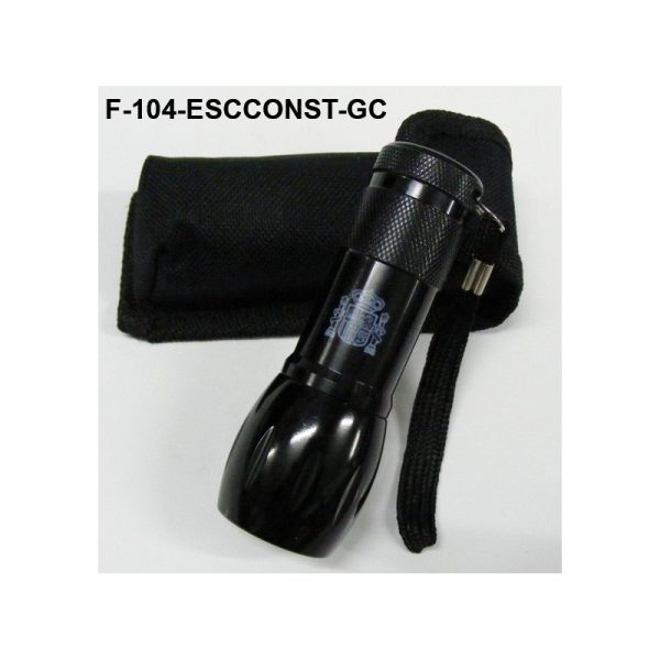 Linterna serigrafiada ESCUDO CONSTITUCIONAL 9 Leds+Funda nylon