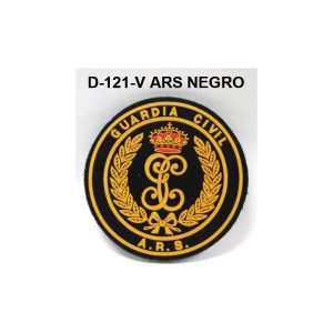 Distintivo velcro brazo ARS NEGRO