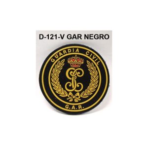 Distintivo velcro brazo GAR NEGRO