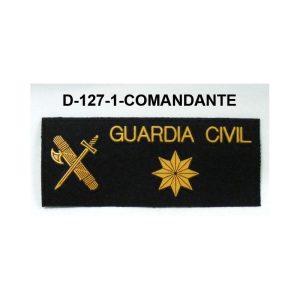 Galletas fieltro negra GRS COMANDANTE