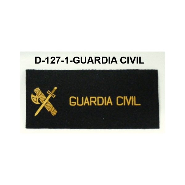 Galleta GRS GUARDIA CIVIL NEGRA