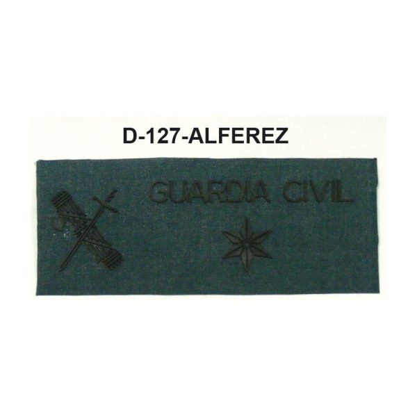 Galletas fieltro negra GRS ALFEREZ