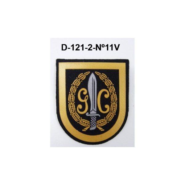 Distintivo manga Velcro Nº11