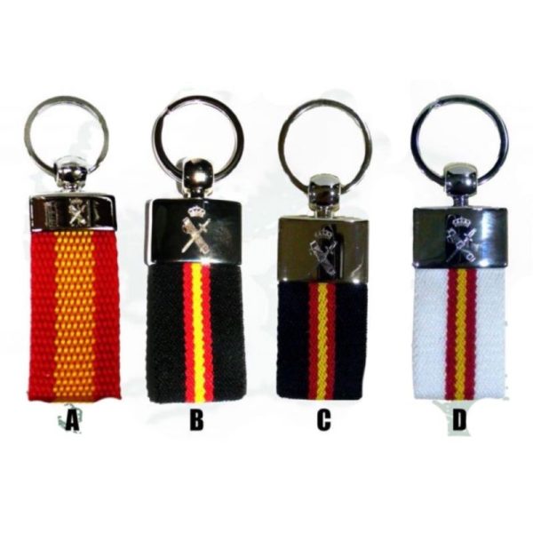 Llavero Guardia Civil Metal y Bandera España