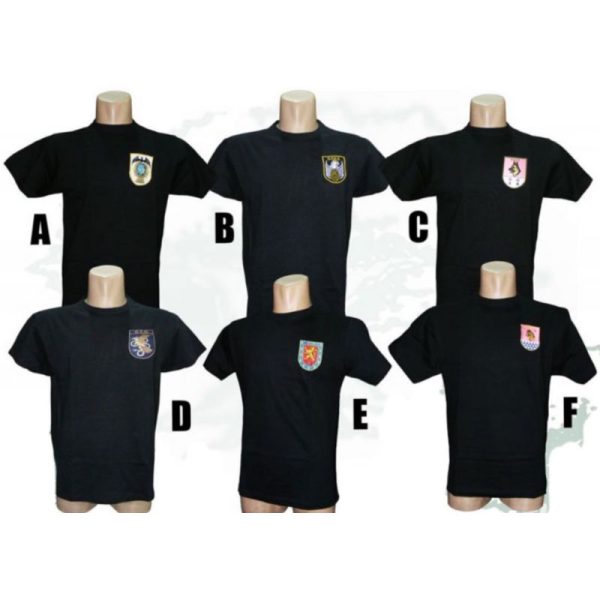 CAMISETA CUERPO NACIONAL DE POLICÍA ESPECIALIDADES