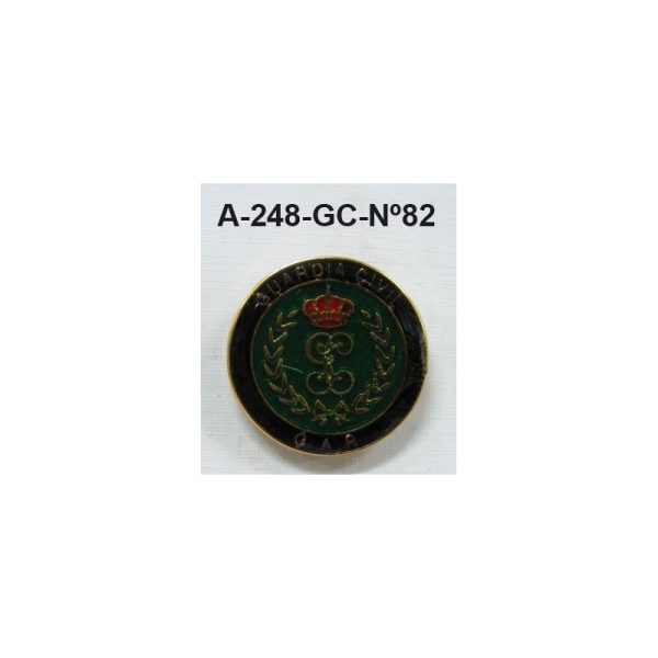 Pin Guardia Civil Nº82