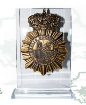 PLACA DEDICATORIA CUERPO NACIONAL DE POLICÍA