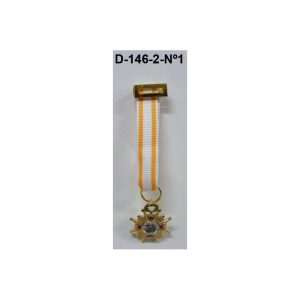 Medalla miniatura CRUZ ISABEL CATOLICA