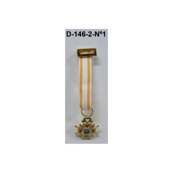 Medalla miniatura CRUZ ISABEL CATOLICA