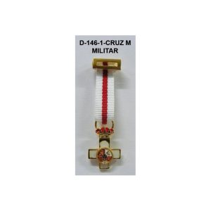 Medalla Tela miniatura CRUZ MERITO MILITAR