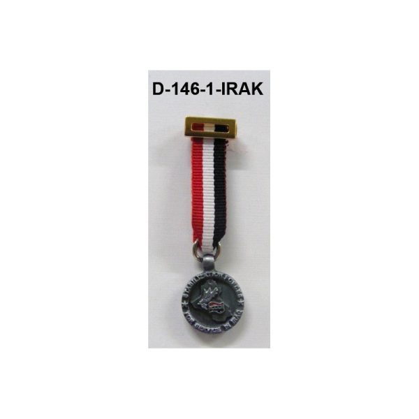 Medalla Tela miniatura IRAK