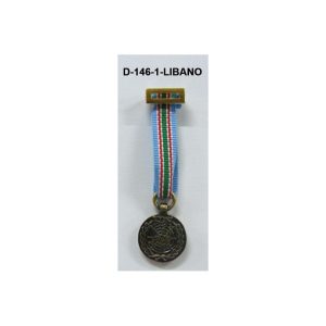 Medalla Tela miniatura LIBANO-UNIFIL