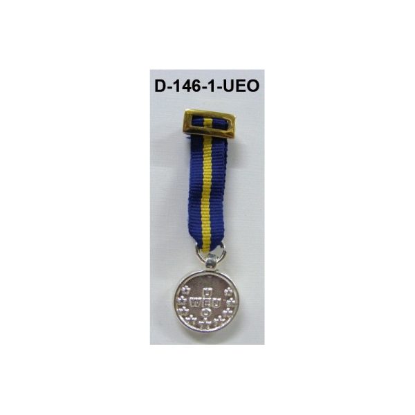 Medalla Tela miniatura UEO