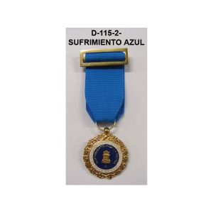 Medalla SUFRIMIENTO POR LA PATRIA DISTINTIVO AZUL