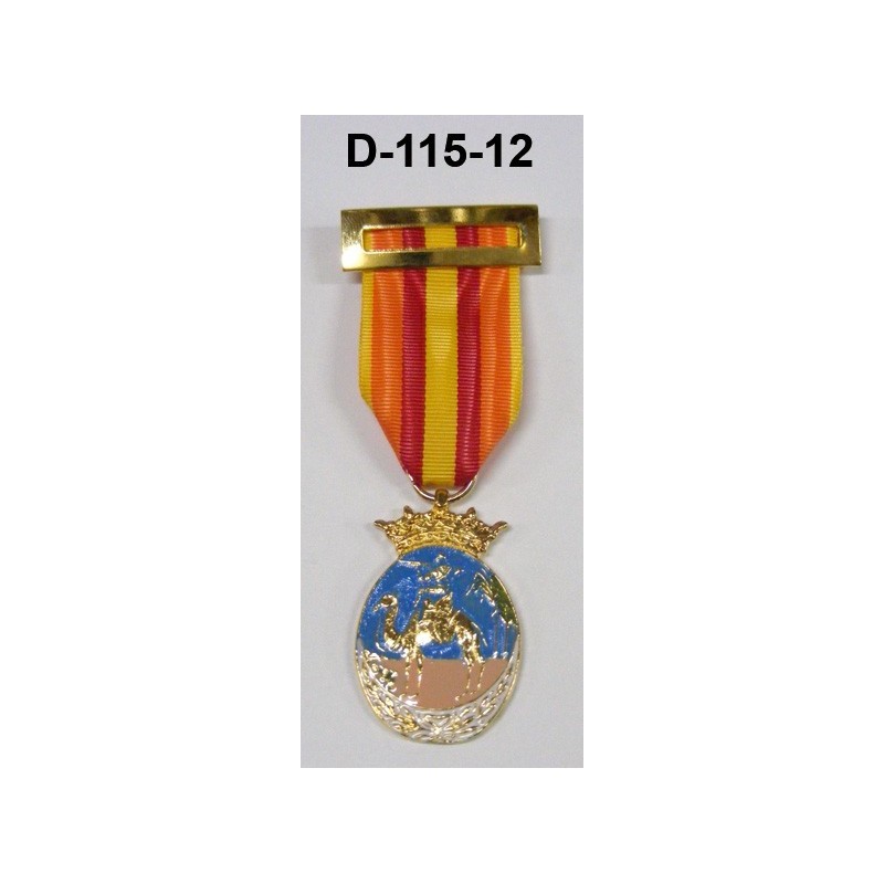Medalla IFNI SAHARA OFICIALES (COLORES)