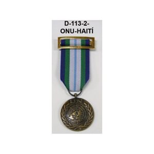 Medalla ONU HAITI-MINUSTAH