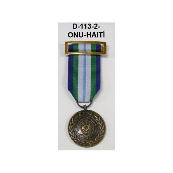 Medalla ONU HAITI-MINUSTAH